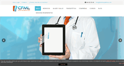 Desktop Screenshot of fisioterapialeioa.com